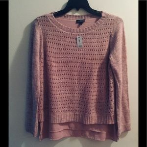 NWT THE LIMITED CUT OUT 2-FER SWEATERS LARGE